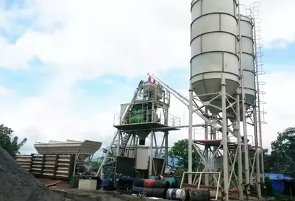 Завод для производства бетона